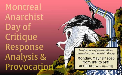 Montreal Anarchist Day of CRAP