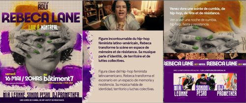 Féministe, anticolonial, antiraciste : une scène en résistance , Rebeca Lane en concert