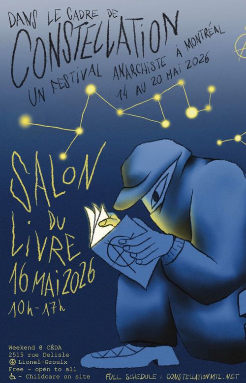 Salon du livre anarchist /// Anarchist Bookfair